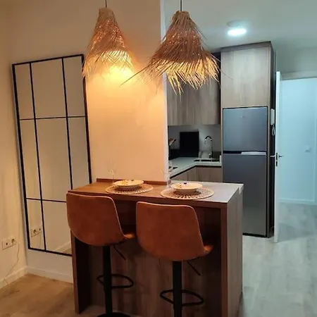 Old Town Ground Floor New Apartment, Beach, Parking Apartment Malaga